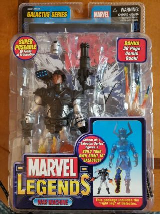 Marvel Legends War Machine (toy Biz / Galactus Baf Series) No Baf Part