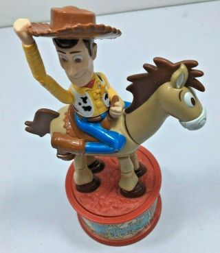 Disney Pixar Mcdonalds 1999 Toy Story 2 Plastic Toy Woody 