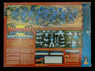 Vintage 1987 Warhammer 40k Imperial Space Marines Box Set RTB01 Rogue Trader 2