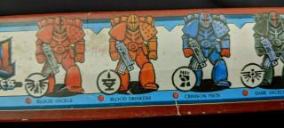 Vintage 1987 Warhammer 40k Imperial Space Marines Box Set RTB01 Rogue Trader 5