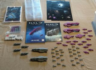 Halo Fleet Battles 2 Player Starter Set - Out Of Print Wargame Spartan Games