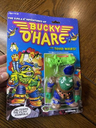 Bucky O’hare 1990 Toad Air Marshall Action Figure 5 Variant Hasbro Nrfp Toys