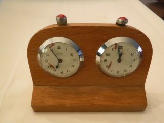 Vintage Solora Chess Clock | Swiss Made | Early 1960s