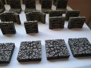 Dwarven Forge Catacombs Resin Set Dungeon Terrain Complete 6