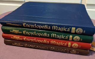 Advanced Dungeons & Dragons Encyclopedia Magica Vol 1 - 4 Ad&d Tsr First Printing