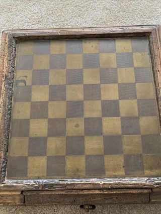 Vintage Chess Set With Board Wood Bakelite Made In Italy 3