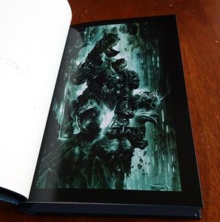 Night Lords Collector ' s Edition Warhammer 40k Limited,  Signed Aaron 3 volume set 5