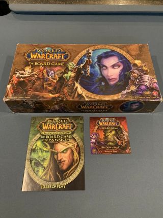 World Of Warcraft The Board Game / Burning Crusade & Shadow Of War Expansions