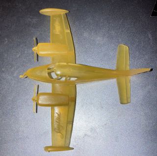 Vintage 1950s Nabisco Yellow Sky King Songbird Cessna Airplane Cereal Premium