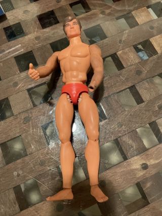 1971 Big Jim 10 " Mattel Figure - With Brown Hair