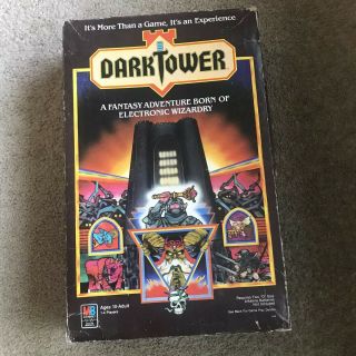 Vintage 1981 Dark Tower Board Game Milton Bradley