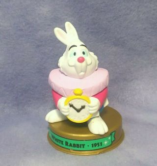Disney 100 Years Of Magic White Rabbit Figure Toy (alice In Wonderland) 2002