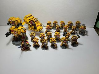 Warhammer 40k / 40000 Imperial Fist Space Marine Army Force Chapter