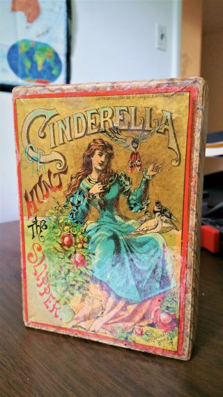 Cinderella Or Hunt The Slipper 1887 Mcloughlin Bros.  Ages 18,