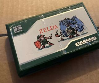 Zelda Game And Watch Multi - Screen Handheld Nintendo Game 1989