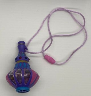 I Dream of Jeannie Bottle Necklace w/ Removable Jeannie VINTAGE Happy Meal Toy 2