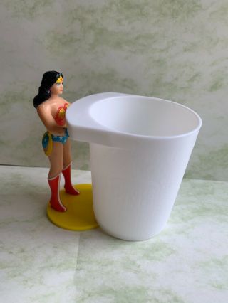 Vintage 1985 Burger King Wonder Woman Plastic Cup