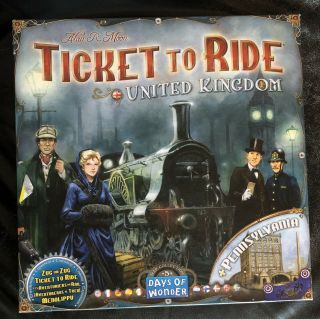 Days Of Wonder Ticket To Ride United Kingdom,  Pennsylvania Board Game