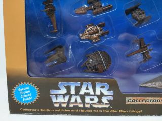 1995 Star Wars Micro Machines Bronze Space Collector ' s Gift Set 3