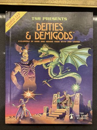 Dungeons And Dragons Deities & Demigods 1980 144 Pgs Cthulhu