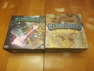 Altar Quest Board Game Kickstarter All In