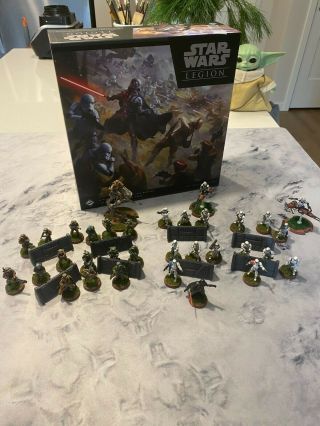 Star Wars Legion Painted Box Set Miniatures And All Box Contents