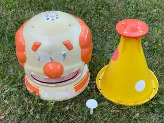 Vintage Wham - O Fun Fountain Clown 1978 Water Sprinkler Summer Yard Toy 3