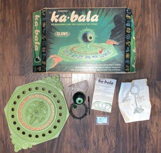Vintage Ka - Bala Glow In The Dark Fortune Teller Game | Complete