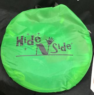 Hide N Side Kids Ball Pit Play Tents Tunnels W/ Basketball Hoop