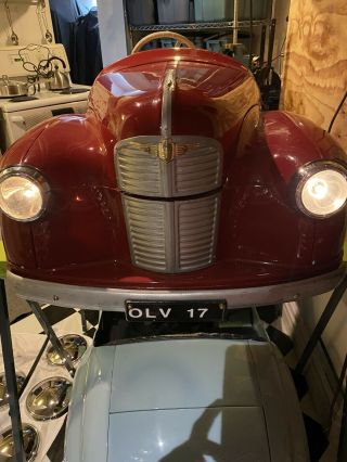 Austin J40 Roadster Pedal Car 1950 - Red Patina - Rare