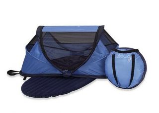 Kidco Peapod Pop - Up Tent And Travel Bed Dark Blue For Children Toddler Baby