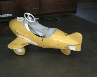 Airplane 1940s Murray Steelcraft Pedal Car (kiddy Ride)