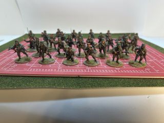 Painted Wargames Atlantic Waagw001 German Infantry 1916 - 18 Wwi Miniature