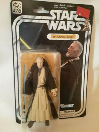 Hasbro Star Wars A Hope Black Series 40th Anniversary Ben Obi - Wan Kenobi 6 "
