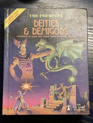 Tsr Ad&d 1st Ed Deities & Demigods (cthulhu & Melnibonean) 144 Pg