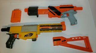 Nerf N - Strike Blaster Recon Cs - 6 W/ Alpha Trooper Cs - 12