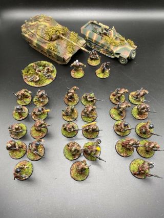 Ww2 Bolt Action - Warlord Games - German Waffen Ss Army Late War 1000 Points