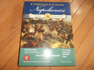 Gmt Games Commands & Colors Napoleonics Expansion The Russian Army Unpunched