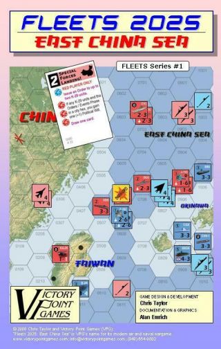 Victory Point Games Wargame Fleets Series 1 - Fleets 2025,  East China Sea Nm