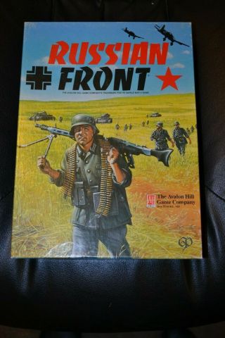 Avalon Hill Wwii Russian Front War In The East 