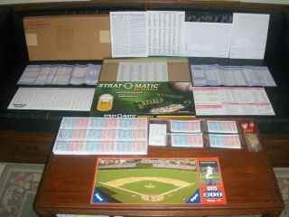 Strat - O - Matic Baseball - 1969 Complete Game 24 Al & Nl Teams - A1 - Oop