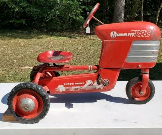 Vintage 1950s Murray Pedal Tractor By Midwest Industries &