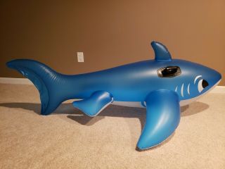 Vintage Inflatable Intex Wet Set Happy Shark From 2007