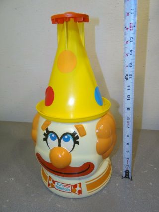 Vintage Wham - O Fun Fountain Clown Head Water Toy 1978 2