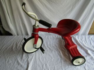 Vintage Schwinn Tricycle Red Unique Diaper Seat Bike Bicycle Child Ride On