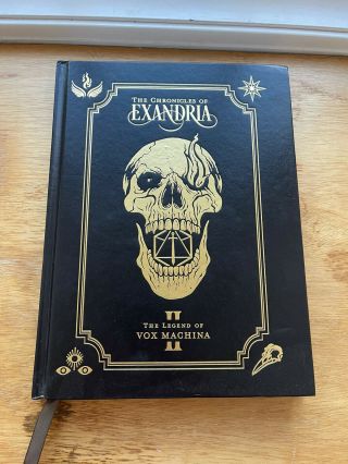 Critical Role Chronicles Of Exandria Vol.  2 Vox Machina Deluxe - Very Good