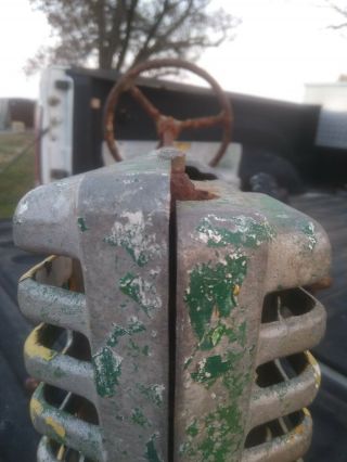 Vintage john deere A pedal tractor 4