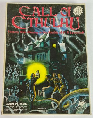 Call Of Cthulhu Fantasy Role Playing In The Worlds Of H.  P.  Lovecraft G39