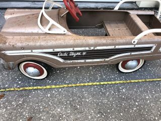 Early Murray Dude Wagon Pedal Car - Vintage 1960 Very Good