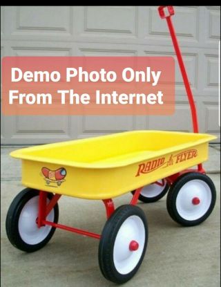 Oscar Mayer Radio Flyer Wagon - Only 5,  000 Made Collector Item Vintage